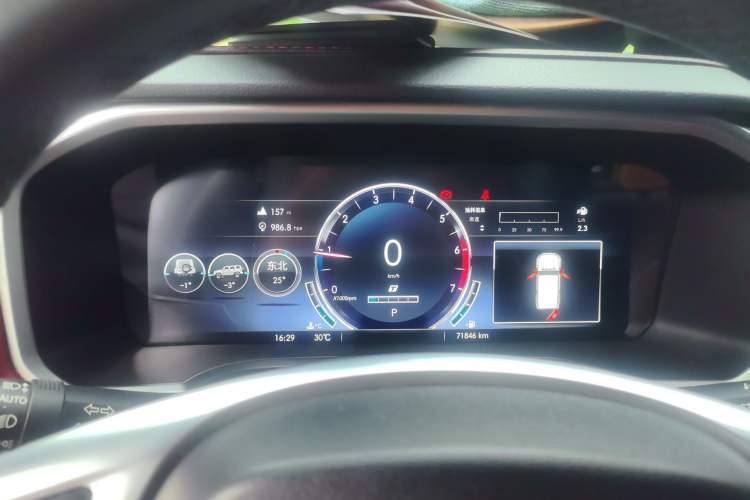 Used BAIC Off-Road BJ40 2018 PLUS 2.3T Automatic Four-Wheel Drive Flagship Version China V Emission Standard Instrument Cluster