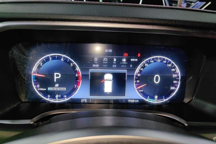 Used BAIC Off-Road BJ40 2018 2.3T Automatic Four-Wheel Drive Ring of the Tower Champion Edition China V Emission Standard Instrument Cluster