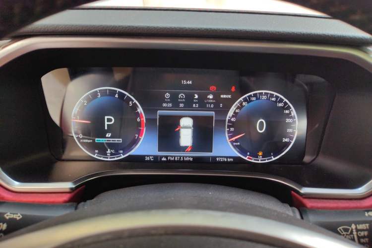 Used BAIC Off-Road BJ40 2018 PLUS 2.0T Automatic Four-Wheel Drive Urban Hunter Edition Instrument Cluster