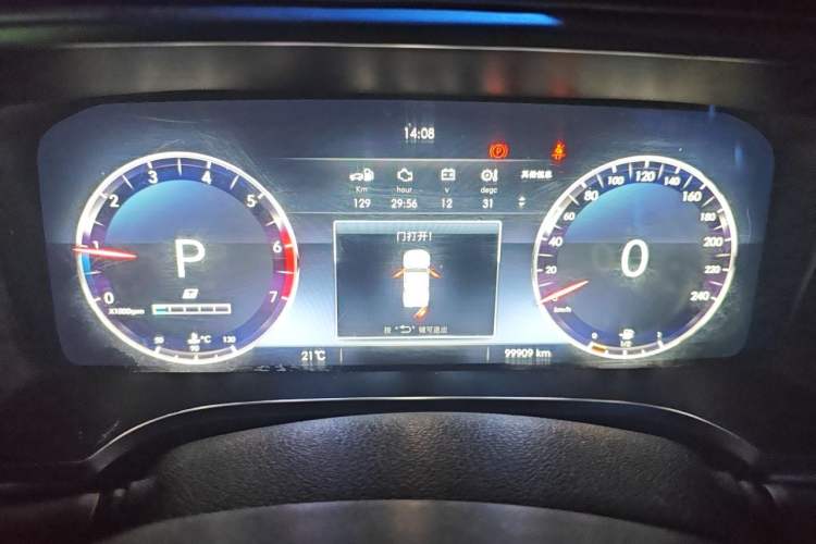 Used BAIC Off-Road BJ40 2018 PLUS 2.3T Automatic Four-Wheel Drive Flagship Version China V Emission Standard Instrument Cluster