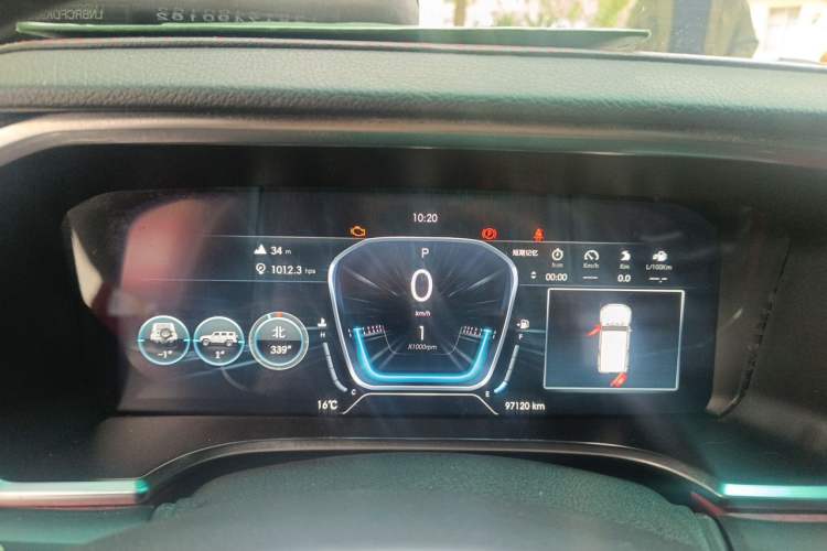 Used BAIC Off-Road BJ40 2018 PLUS 2.3T Automatic Four-Wheel Drive Premium Edition China V Instrument Cluster