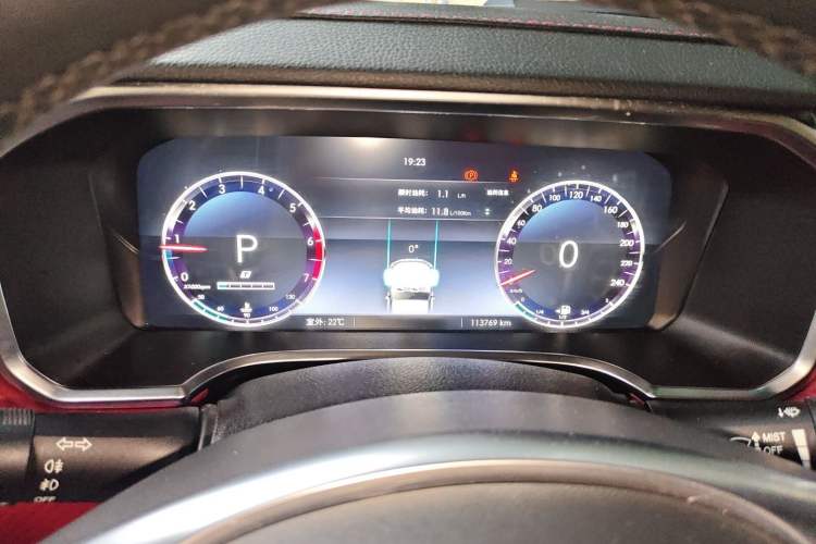 Used BAIC Off-Road BJ40 2018 PLUS 2.3T Automatic Four-Wheel Drive Premium Edition China V Instrument Cluster