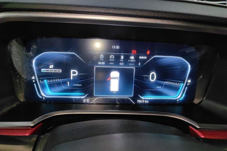 Used BAIC Off-Road BJ40 2018 2.3T Automatic Four-Wheel Drive Ring of the Tower Champion Edition China V Emission Standard Instrument Cluster