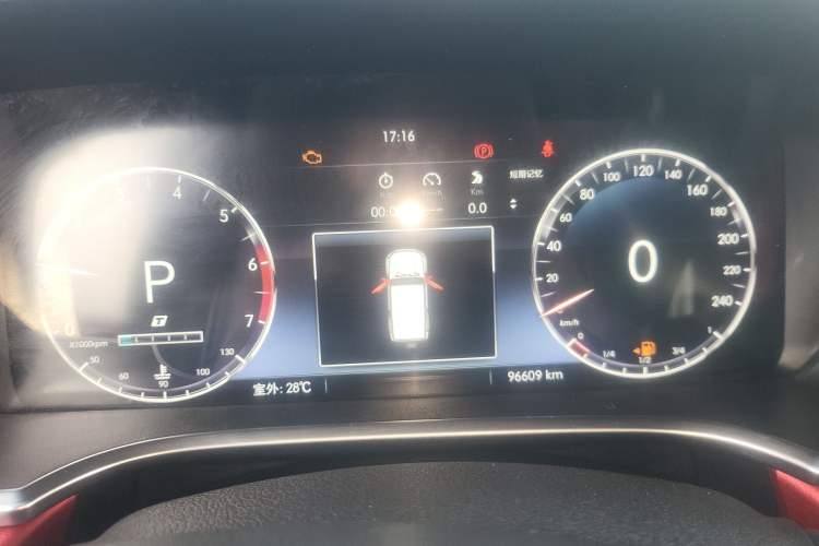 Used BAIC Off-Road BJ40 2018 2.3T Automatic Four-Wheel Drive Ring of the Tower Champion Edition China V Emission Standard Instrument Cluster
