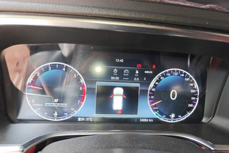 Used BAIC Off-Road BJ40 2018 PLUS 2.0T Manual Four-Wheel Drive Prestige Edition China V Instrument Cluster
