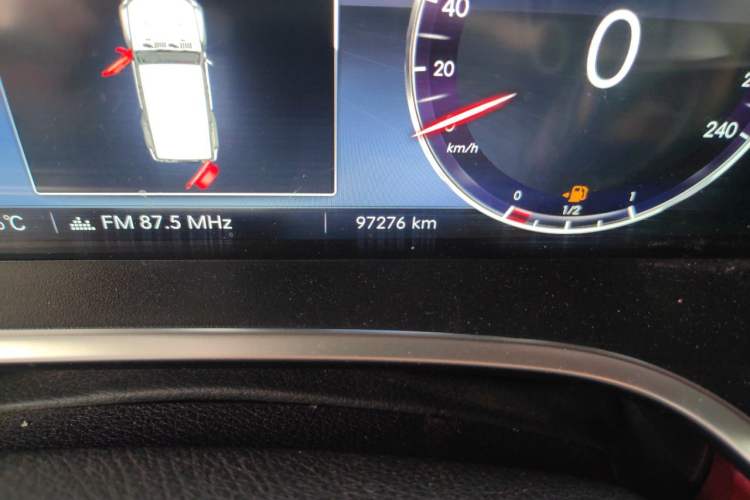 Used BAIC Off-Road BJ40 2018 PLUS 2.0T Automatic Four-Wheel Drive Urban Hunter Edition Odometer Close Up