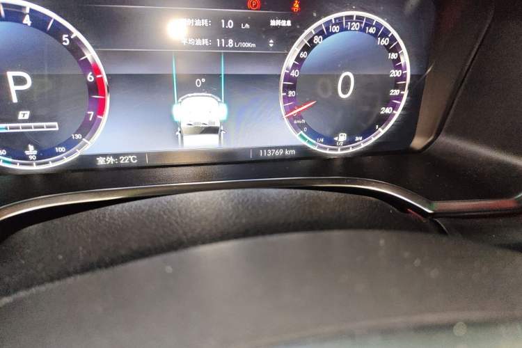 Used BAIC Off-Road BJ40 2018 PLUS 2.3T Automatic Four-Wheel Drive Premium Edition China V Odometer Close Up