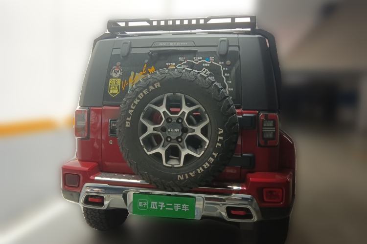 Used BAIC Off-Road BJ40 2018 PLUS 2.3T Automatic Four-Wheel Drive Flagship Version China V Emission Standard Rear