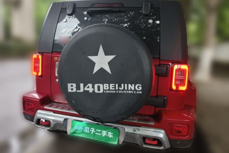 Used BAIC Off-Road BJ40 2018 PLUS 2.3T Automatic Four-Wheel Drive Flagship Version China V Emission Standard Rear