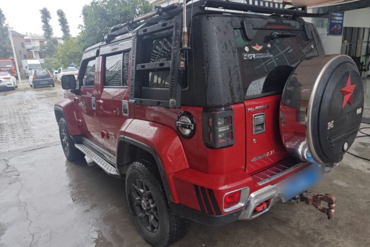 Used BAIC Off-Road BJ40 2018 PLUS 2.3T Automatic Four-Wheel Drive Flagship Version China V Emission Standard Rear Left 45 Deg