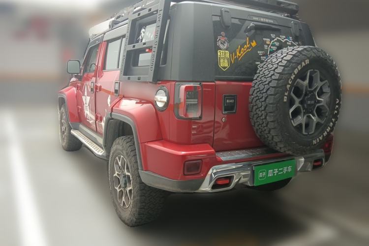 Used BAIC Off-Road BJ40 2018 PLUS 2.3T Automatic Four-Wheel Drive Flagship Version China V Emission Standard Rear Left 45 Deg