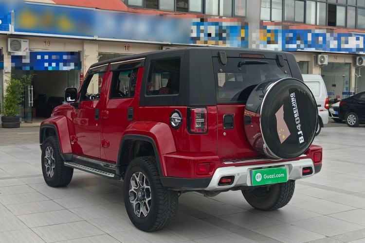 Used BAIC Off-Road BJ40 2018 PLUS 2.3T Automatic Four-Wheel Drive Premium Edition China V Rear Left 45 Deg