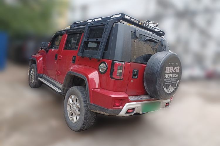 Used BAIC Off-Road BJ40 2018 PLUS 2.0T Manual Four-Wheel Drive Prestige Edition China V Rear Left 45 Deg