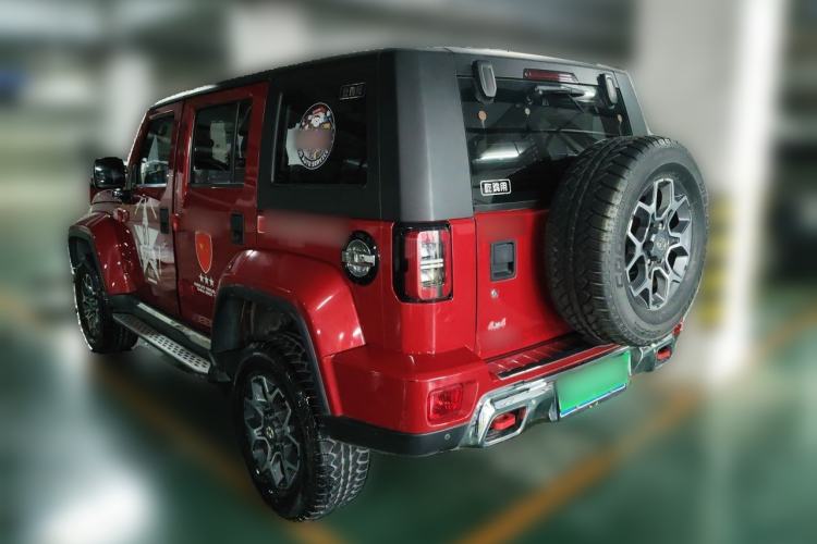 Used BAIC Off-Road BJ40 2018 PLUS 2.3T Automatic Four-Wheel Drive Flagship Version China V Emission Standard Rear Left 45 Deg