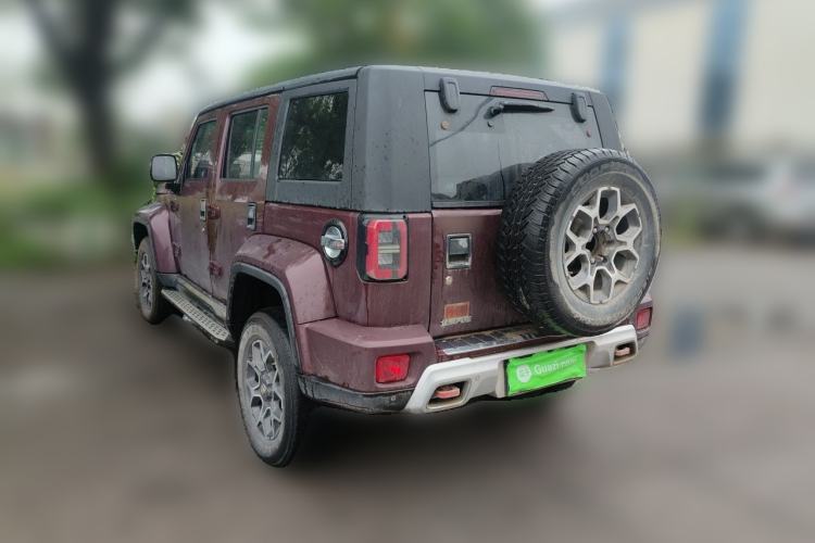 Used BAIC Off-Road BJ40 2018 PLUS 2.3T Automatic Four-Wheel Drive Premium Edition China V Rear Left 45 Deg