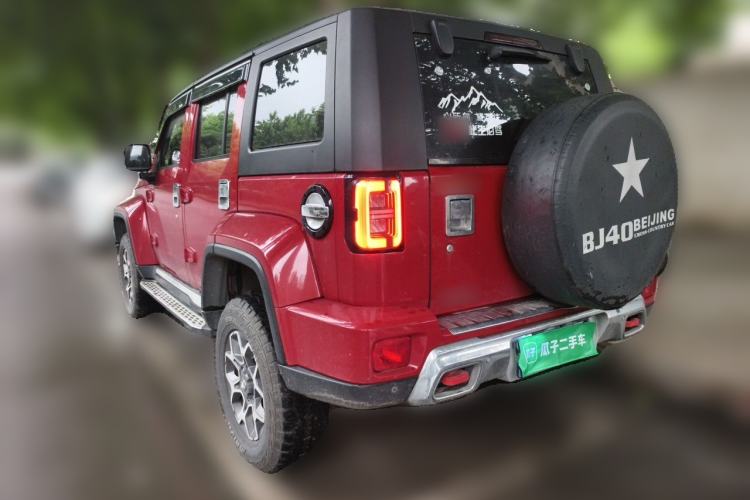 Used BAIC Off-Road BJ40 2018 PLUS 2.3T Automatic Four-Wheel Drive Flagship Version China V Emission Standard Rear Left 45 Deg