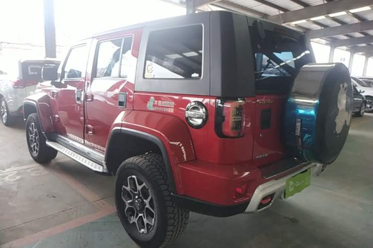 Used BAIC Off-Road BJ40 2018 PLUS 2.3T Automatic Four-Wheel Drive Premium Edition China V Rear Left 45 Deg