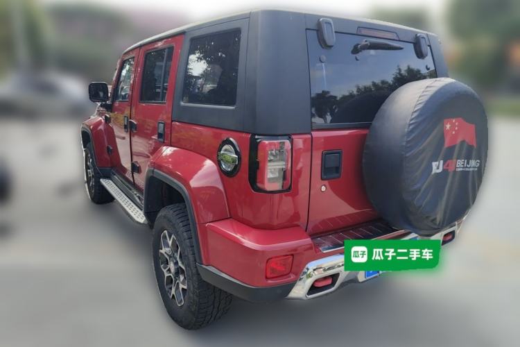 Used BAIC Off-Road BJ40 2018 PLUS 2.3T Automatic Four-Wheel Drive Flagship Version China V Emission Standard Rear Left 45 Deg