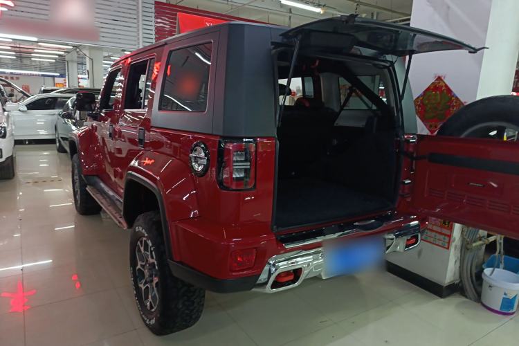 Used BAIC Off-Road BJ40 2018 PLUS 2.3T Automatic Four-Wheel Drive Flagship Version China V Emission Standard Rear Left 45 Deg