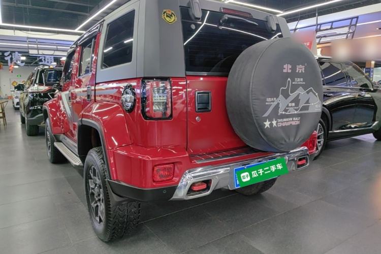 Used BAIC Off-Road BJ40 2018 2.3T Automatic Four-Wheel Drive Ring of the Tower Champion Edition China V Emission Standard Rear Left 45 Deg