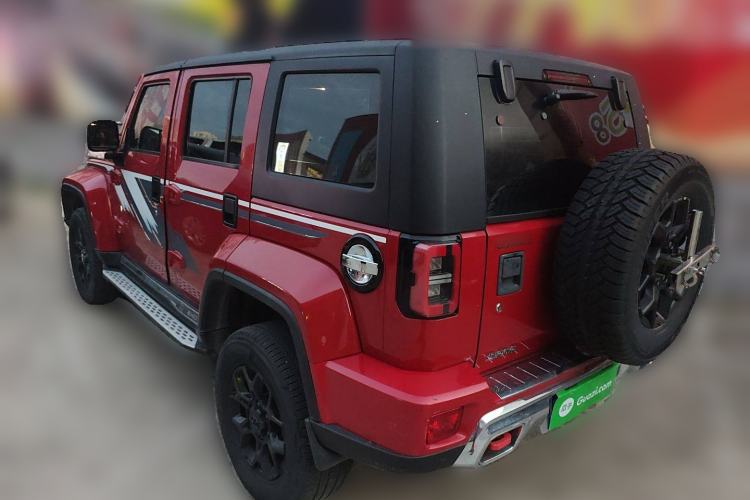 Used BAIC Off-Road BJ40 2018 2.3T Automatic Four-Wheel Drive Ring of the Tower Champion Edition China V Emission Standard Rear Left 45 Deg