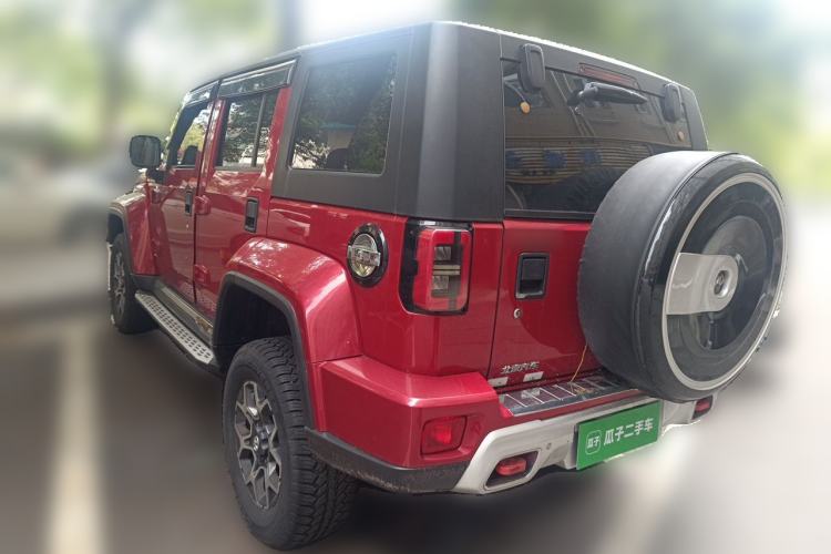 Used BAIC Off-Road BJ40 2018 PLUS 2.3T Automatic Four-Wheel Drive Premium Edition China V Rear Left 45 Deg