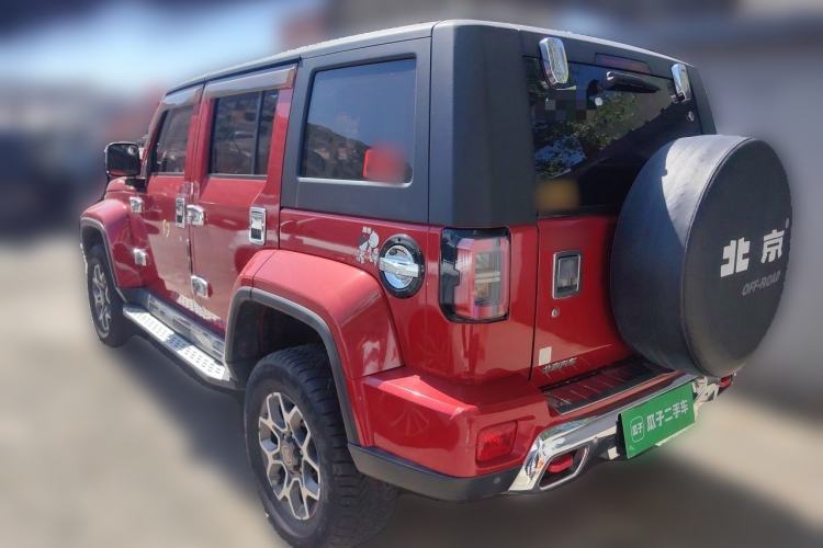 Used BAIC Off-Road BJ40 2018 PLUS 2.3T Automatic Four-Wheel Drive Flagship Version China V Emission Standard Rear Left 45 Deg