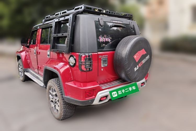 Used BAIC Off-Road BJ40 2018 PLUS 2.3T Automatic Four-Wheel Drive Premium Edition China V Rear Left 45 Deg