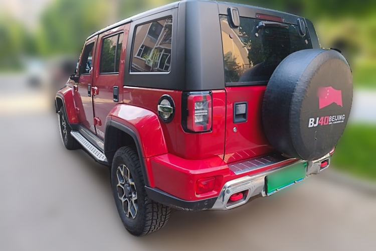 Used BAIC Off-Road BJ40 2018 PLUS 2.3T Automatic Four-Wheel Drive Flagship Version China V Emission Standard Rear Left 45 Deg