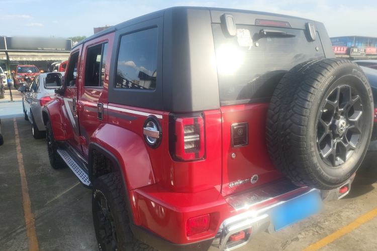 Used BAIC Off-Road BJ40 2018 2.3T Automatic Four-Wheel Drive Ring of the Tower Champion Edition China V Emission Standard Rear Left 45 Deg