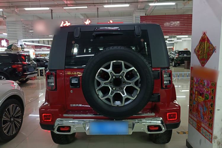 Used BAIC Off-Road BJ40 2018 PLUS 2.3T Automatic Four-Wheel Drive Flagship Version China V Emission Standard Rear