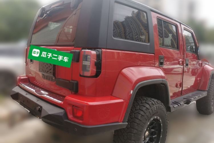 Used BAIC Off-Road BJ40 2018 PLUS 2.3T Automatic Four-Wheel Drive Flagship Version China V Emission Standard Rear Right 45 Deg