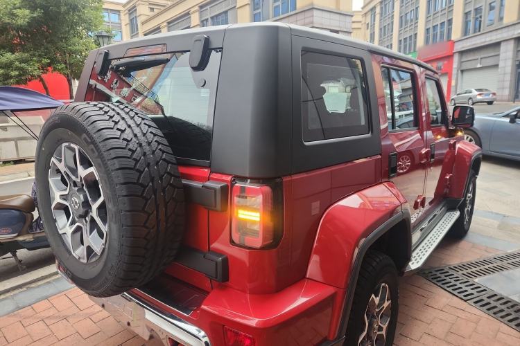 Used BAIC Off-Road BJ40 2018 PLUS 2.3T Automatic Four-Wheel Drive Flagship Version China V Emission Standard Rear Right 45 Deg
