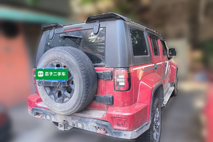 Used BAIC Off-Road BJ40 2018 PLUS 2.3T Automatic Four-Wheel Drive Flagship Version China V Emission Standard Rear Right 45 Deg