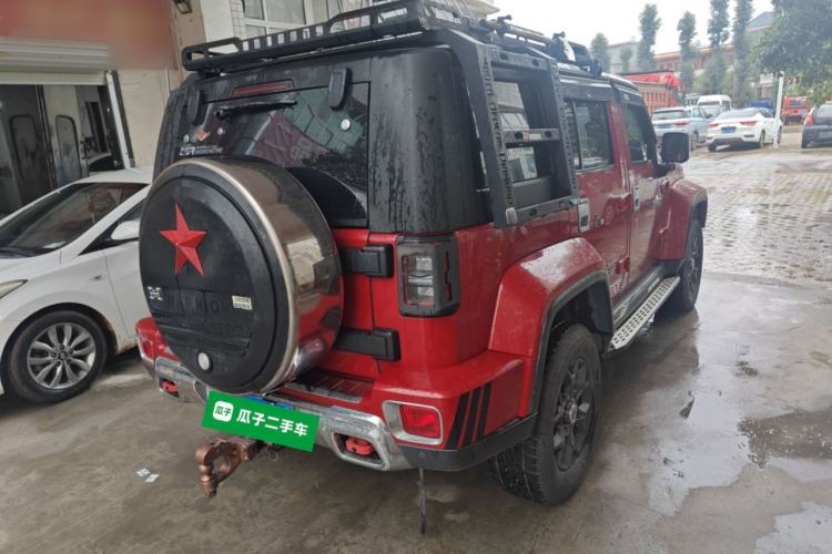 Used BAIC Off-Road BJ40 2018 PLUS 2.3T Automatic Four-Wheel Drive Flagship Version China V Emission Standard Rear Right 45 Deg