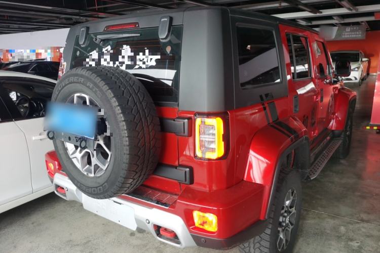 Used BAIC Off-Road BJ40 2018 PLUS 2.3T Automatic Four-Wheel Drive Flagship Version China V Emission Standard Rear Right 45 Deg