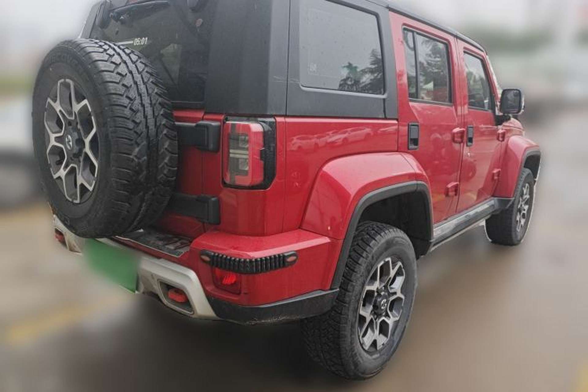 Used BAIC Off-Road BJ40 2018 PLUS 2.3T Automatic Four-Wheel Drive Premium Edition China V Rear Right 45 Deg