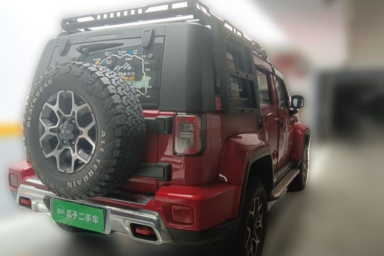 Used BAIC Off-Road BJ40 2018 PLUS 2.3T Automatic Four-Wheel Drive Flagship Version China V Emission Standard Rear Right 45 Deg