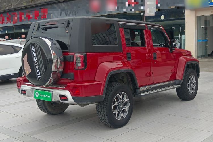 Used BAIC Off-Road BJ40 2018 PLUS 2.3T Automatic Four-Wheel Drive Premium Edition China V Rear Right 45 Deg