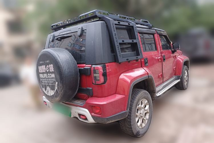 Used BAIC Off-Road BJ40 2018 PLUS 2.0T Manual Four-Wheel Drive Prestige Edition China V Rear Right 45 Deg