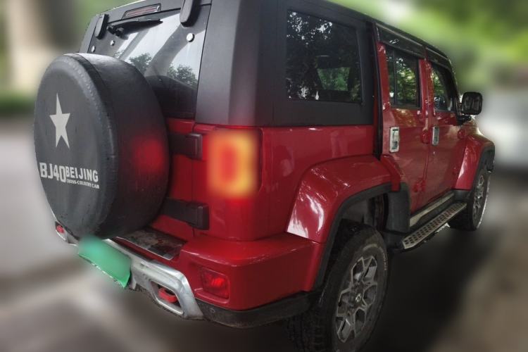 Used BAIC Off-Road BJ40 2018 PLUS 2.3T Automatic Four-Wheel Drive Flagship Version China V Emission Standard Rear Right 45 Deg