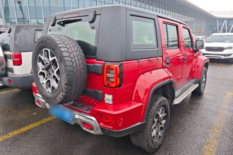 Used BAIC Off-Road BJ40 2018 PLUS 2.3T Automatic Four-Wheel Drive Flagship Version China V Emission Standard Rear Right 45 Deg