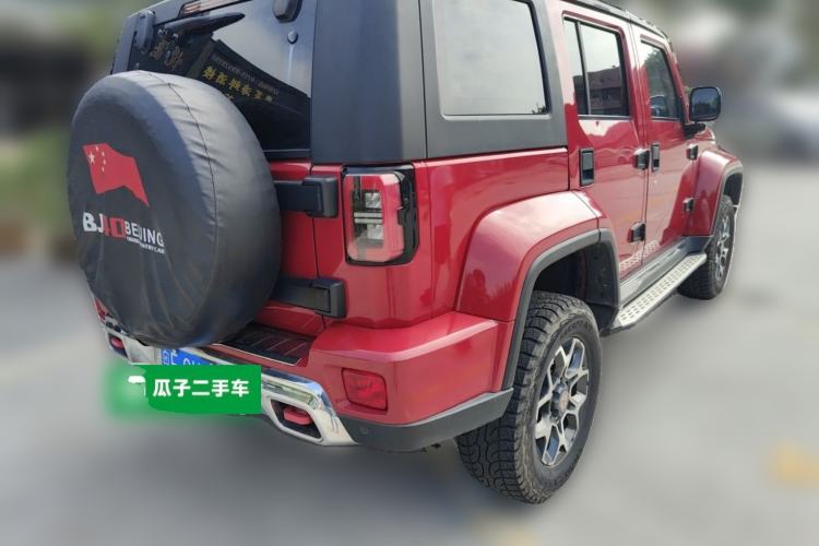 Used BAIC Off-Road BJ40 2018 PLUS 2.3T Automatic Four-Wheel Drive Flagship Version China V Emission Standard Rear Right 45 Deg