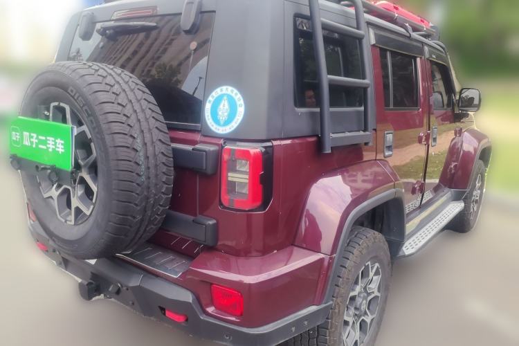 Used BAIC Off-Road BJ40 2018 PLUS 2.3T Automatic Four-Wheel Drive Flagship Version China V Emission Standard Rear Right 45 Deg