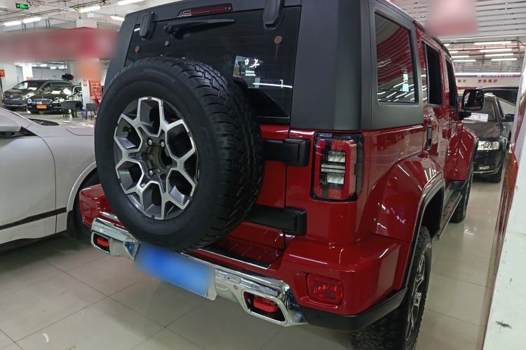 Used BAIC Off-Road BJ40 2018 PLUS 2.3T Automatic Four-Wheel Drive Flagship Version China V Emission Standard Rear Right 45 Deg