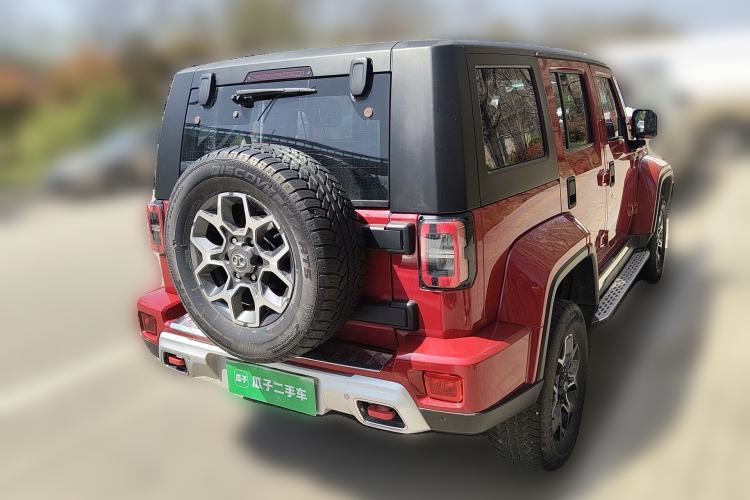 Used BAIC Off-Road BJ40 2018 PLUS 2.3T Automatic Four-Wheel Drive Premium Edition China V Rear Right 45 Deg
