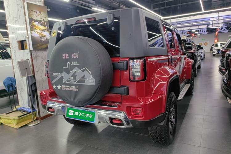 Used BAIC Off-Road BJ40 2018 2.3T Automatic Four-Wheel Drive Ring of the Tower Champion Edition China V Emission Standard Rear Right 45 Deg