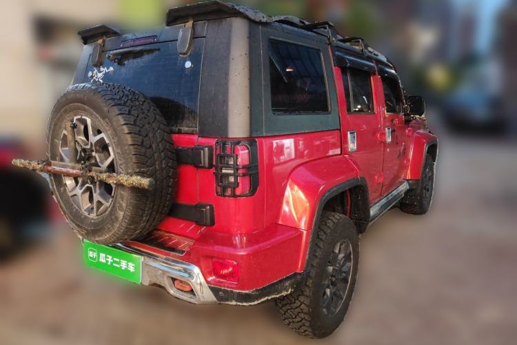 Used BAIC Off-Road BJ40 2018 PLUS 2.3T Automatic Four-Wheel Drive Flagship Version China V Emission Standard Rear Right 45 Deg
