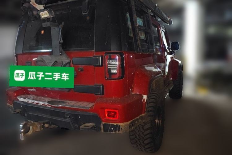 Used BAIC Off-Road BJ40 2018 PLUS 2.3T Automatic Four-Wheel Drive Flagship Version China V Emission Standard Rear Right 45 Deg