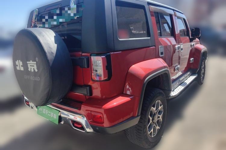 Used BAIC Off-Road BJ40 2018 PLUS 2.3T Automatic Four-Wheel Drive Flagship Version China V Emission Standard Rear Right 45 Deg